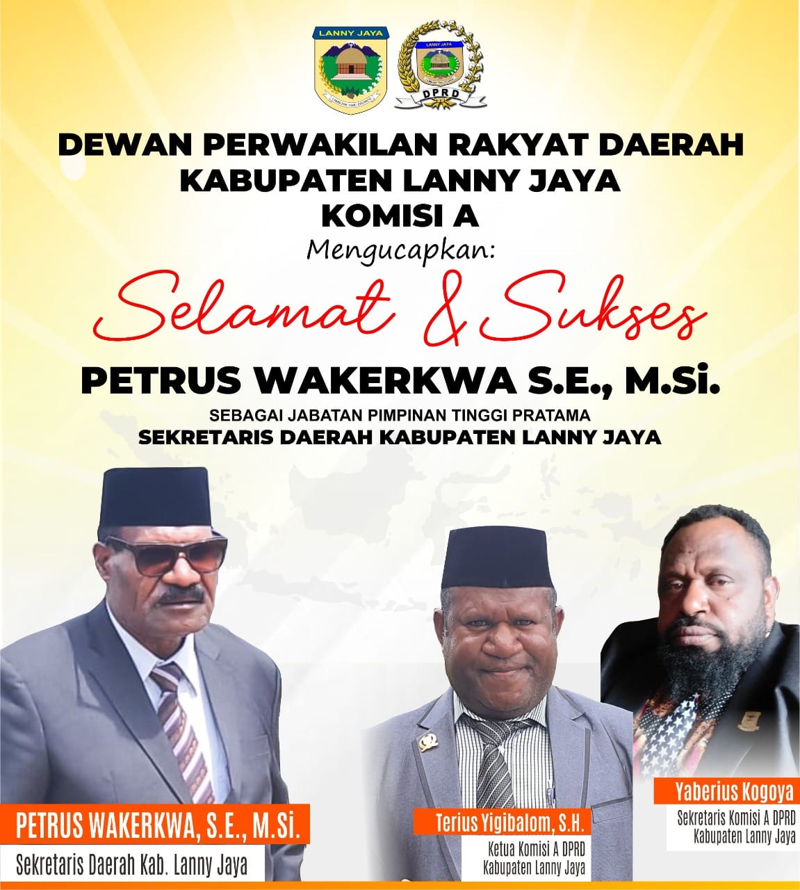198 Orang Daftar Jadi Calon Anggota KPU Kabupaten Lanny Jaya, Yalimo, dan Pegunungan Bintang